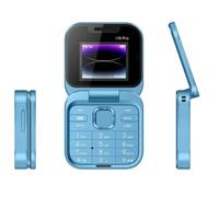 Big Button Mobile Phone For Elderly, Unlocked Fl-ip Senior Mobile Phone, 2sim Card 2.4" LCD Display Foldable Phone For Seniors, Speed, Camera, Talking Numbers, FM Radio, Torch, 1000mAh