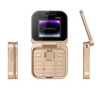 Big Button Mobile Phone For Elderly, Unlocked Fl-ip Senior Mobile Phone, 2sim Card 2.4" LCD Display Foldable Phone For Seniors, Speed, Camera, Talking Numbers, FM Radio, Torch, 1000mAh