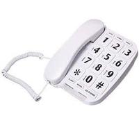 Big button phone flashes handsfree elderly landline