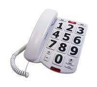 Big Button Phone for Elderly Seniors, Home Land Line Phone for Visually Impaired