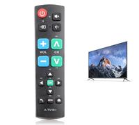 Big Button Remote Control for Seniors Universal TV Remote with Large Buttons Easy to Use TV Remote for Elderly Compatible with Samsung LG, Sony, Toshiba, TLC and Most TV Brands