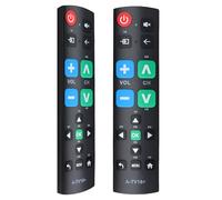 Big Button TV Remote Control for Elderly, Universal Big Button TV Remote Control Compatible with Samsung LG Sony Hisense JVC, Large Buttons Easy Universal TV Remote for Sight Impaired 1PC