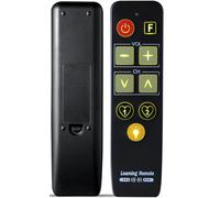 Big Button TV Remote Control for Seniors Eldly Dementia - Compatible with Major TV Brands, Simple and Easy Learn Remote Control