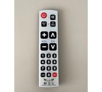 Big Button Universal TV Remote Control for Elderly Seniors, Replacement Remote for Major Brands Television like RCA Samsung LG Panasonic Sharp Sony Toshiba JVC Hitachi, Easy to Use