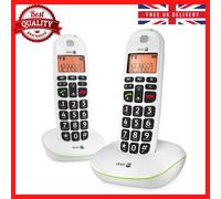 Big Buttons Cordless - NO Answer Machine - Phone Landline Telephone Twin Handset