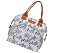 Big Capacity Baby Cares Bag for Mom Giraffe Designs Handbag Multiunction Large Diaper Cloth Large Capacity Diaper Bag for Mom Giraffe Pattern Watertight Bag