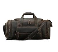 Big Capacity Male Travel Duffel Cowhide Weekend Bag Carry on Extra Large Luggage Bag Men's Leather Travel Bag