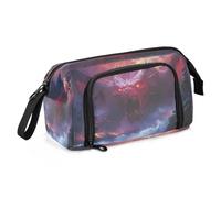 Big Capacity Pencil Case Pen Case Canvas Bag Make-up Pen Pouch for Office College School Kids Teens Student Red Dragon