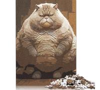 Big Cat 500 Piece Jigsaw Puzzle for Adults & Age 18 Years Up - Family Activity Jigsaw Puzzles Educational Games Difficult And Challenge 500pcs (52x38cm)