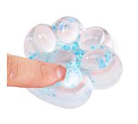 Big Cat Paw Silicone Squeeze Toy, Cute Squishy Cat Paw Pinch Toy, Giant Claw Stretchy Squeeze Toys, Stress Relief Toys for Adults and Kids, Fidget Toys for An-xiety Relaxation, Party Favors