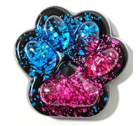 Big Cat Paw Squishy Toy Dark Starry Sky Cats Paw Stress Relief Toy Giant Cat Paws Squeeze Toys Novelty Cute Sensory Fidget Toys Gifts for Anxiety & Relaxation Birthday Gift -15cm
