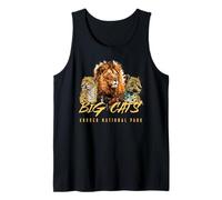Big Cats of Kruger National Park Cheetah Leopard Lion Tank Top