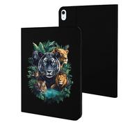 Big Cats Tiger Leopard Lion Stylish Tablet Case Compatible with ipad Air5/air4 (10.9in) /ipad Pro 2018(11in) TPU Anti-Scratch Covers