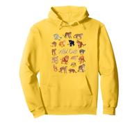 Big cats - Types of wild cats Pullover Hoodie