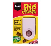 Big Cheese Advanced Pest Repeller Plug-In, Humane, Ultrasonic and Electromagnetic Rodent Pest Deterrent