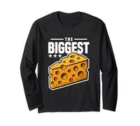 Big Cheesy Jokes CEO Leader Funny The Biggest Cheese Long Sleeve T-Shirt