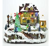 Big Christmas LED Musical Light Up Sculpture Nativity Set Xmas Home Decorations