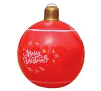 Big Christmas Ornaments Balls - Christmas Beach Balls, Inflatable Christmas Decorations Christmas Balls | Christmas Inflatable Ball, Christmas Outdoor Decoration for Garden, Walkway, Entryway