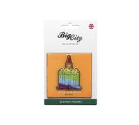 Big City 3D Epoxy Fridge Magnet Manchester Bee Liverpool Birmingham Newcastle Skyline Liver Bird (Liver Building 3D Epoxy)