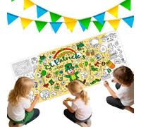 Big Coloring Sheets - 30 X 72 Inch Waterproof Giant Decoration,Table Cloth Coloring Sheet, for Thanksgiving Holiday Family Gathering Activity Party Craft Artist Living Room Wall Decor