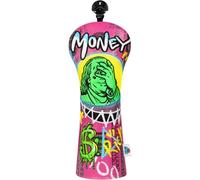 Big Crazy Funny Driver Headcover - Franklin Cover Eyes Design - Waterproof Golf Head Covers - Hybrid Fairway Wood Head Covers with Premium PU Leather - Golf Club Protector - Practical Present
