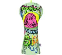 Big Crazy Funny Driver Headcover - Franklin Cover Eyes Design - Waterproof Golf Head Covers - Hybrid Fairway Wood Head Covers with Premium PU Leather - Golf Club Protector - Practical Present