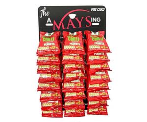Big D Chilli Nuts Peanuts on The AMaysing Pub Card - 24 x 50g Packs