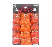 Big D Chilli Peanuts & Rice Crackers 12 Pk ‘AMaysing Pub Card' Mix