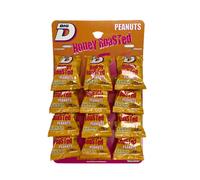 Big D Honey Roasted Nuts Peanuts on a Pub Card - 12 x 50g Packs