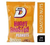 Big D Honey Roasted Peanuts 24 x 160g