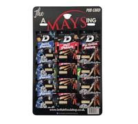 Big D Mixed Peanuts 12 x 50g Packs Salted Chilli Dry 'Amaysing' Pub Card