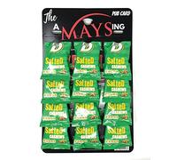 Big D Salted Cashew Nuts on The AMaysing Pub Card 12 x 30g Packs Cashews