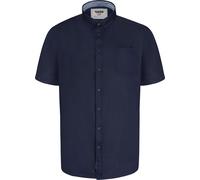 Big D555 James Basic Oxford Short Sleeve Shirt Navy 3XL 4XL 5XL 6XL 7XL 8XL
