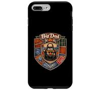 Big Dad Master of the Grill Patchwork BBQ Art Case for iPhone 7 Plus/8 Plus