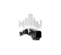 Big Daddy Big Rig Heavy Duty Tractor Trailer Transport Series Big Box Tractor Trailer (Colors May Vary)