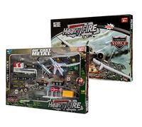 Big Daddy Die-Cast Metal Special Operations Heavy Fire Kids Toy Military Air Craft Play Set Over 40 Pieces Included In This Imaginary War Zone