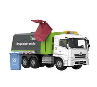 Big Daddy - Friction Powered Recycling Truck with 2 Liftable Trash Cans