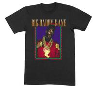 Big Daddy Kane Half Steppin Logo T-Shirt in Black | Size: XL Big Daddy Kane Black XL