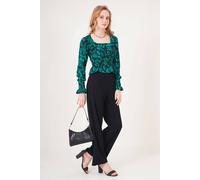 Big Dart Women's Textured Relaxed Fit Knit Pants in Black | Size: Large Big Dart Black L