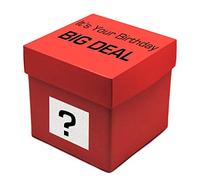 BIG DEAL Happy Birthday Gift. Personalisd Fun Novelty Gift Box For Dad, Grandad, Him, Men Boyfriend, Husband, Friend.