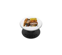 Big Deck Energy Funny DIY Builder Carpenters PopSockets Adhesive PopGrip