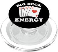 Big Deck Energy Funny Poker Player PopSockets PopGrip for MagSafe