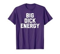 Big Dick Energy T-Shirt, Men, Purple, 3X-Large