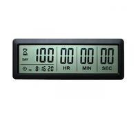 Big Digital Countdown Days Timer Clock - 999 Days Count Down Clock Timer for Graduation Lab Kitchen