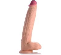 Big Dildo Large 13 Inch Realistic Strong Suction Cup Thick Real Feel Adult Waterproof Sex Toy for Men Women Couples Flesh