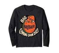 Big Dino Brother Coming 2027 Pregnancy Announcement Long Sleeve T-Shirt