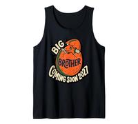 Big Dino Brother Coming 2027 Pregnancy Announcement Tank Top