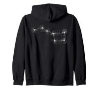 Big Dipper | Great Bear Ursa Major Constellation Star Map Zip Hoodie