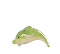 Big Dolphin Ocarina 6-hole Color Alto C Ocarina Six-hole Beginner Model (Color : green)