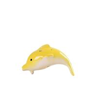 Big Dolphin Ocarina 6-hole Color Alto C Ocarina Six-hole Beginner Model (Color : yellow)